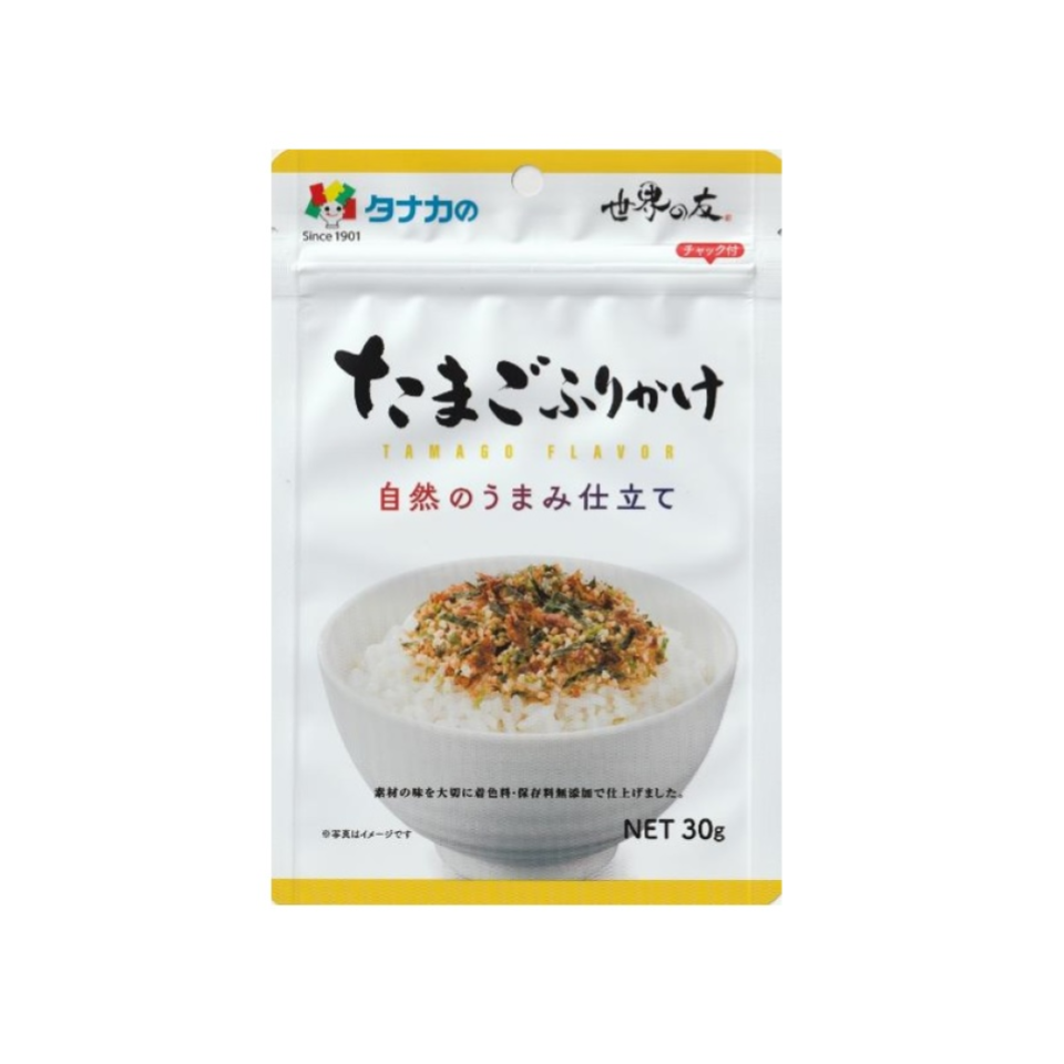 Tanaka Foods Natural Flavor Egg Furikake 30g