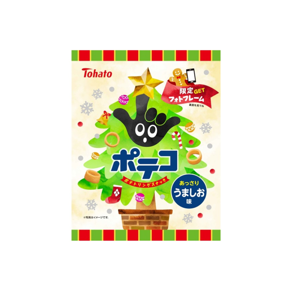 Christmas Tohato Poteko Umashio Flavor 67g