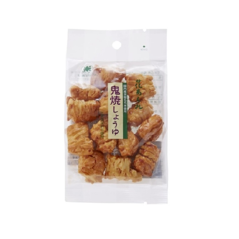 Marumai Seika Hana Arare Oni Yaki Soy Sauce 35g