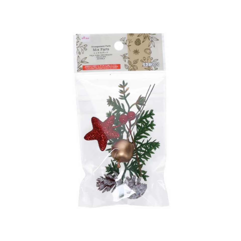 Christmas Arrangement Parts Mix Star