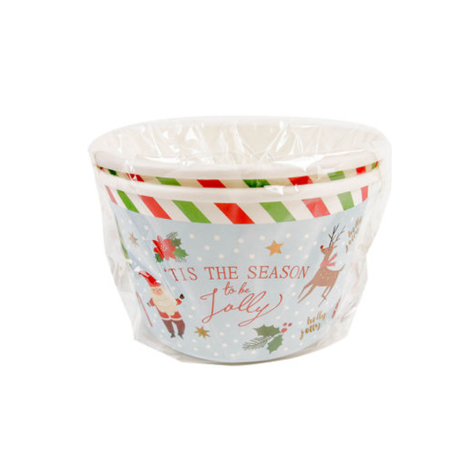 Christmas Bucket 5.2in x 3.2in