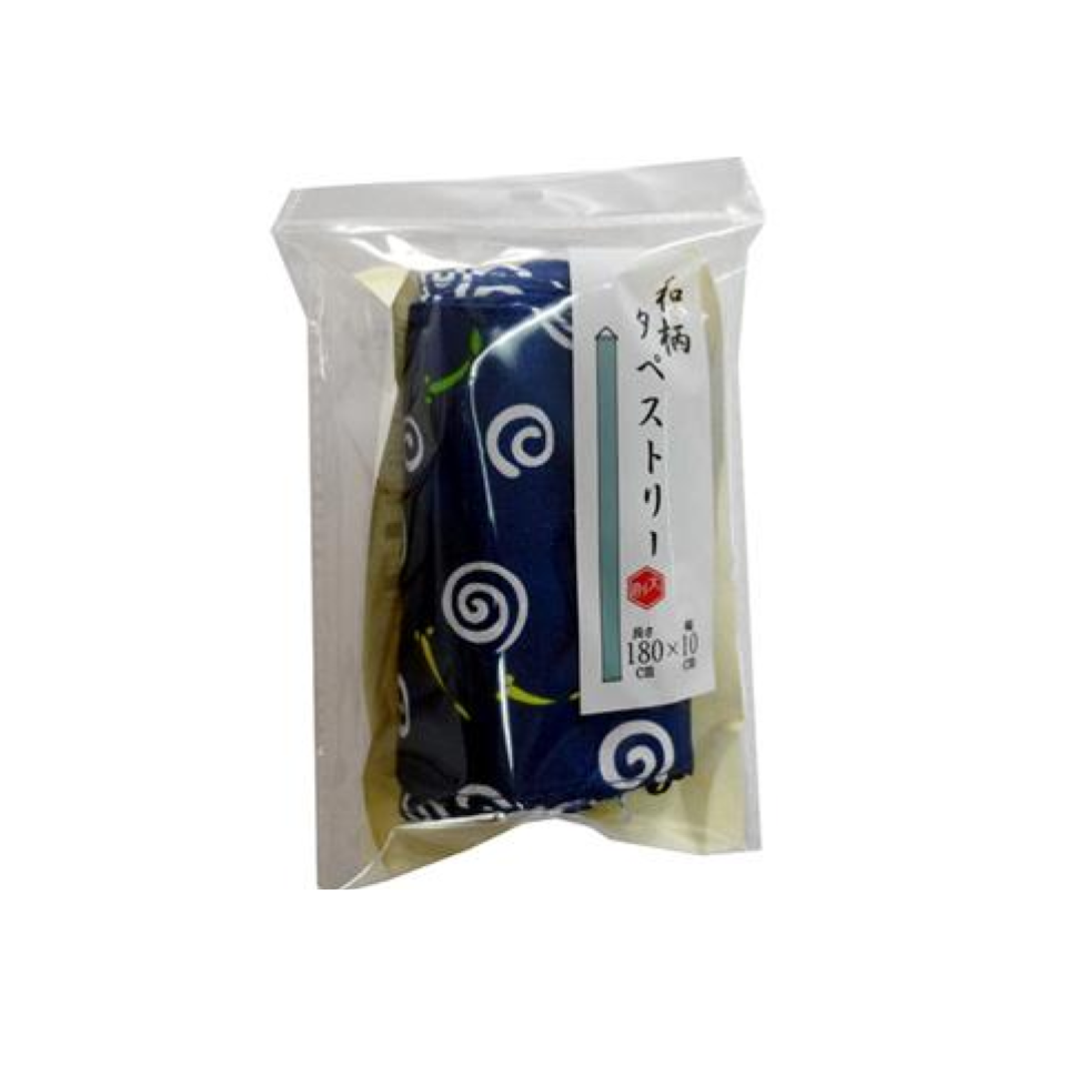 Tapestry 10cm x 180cm Japanses Blue Pattern Narrow