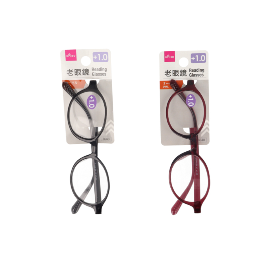 Reading Glasses Oval Plus 1.0