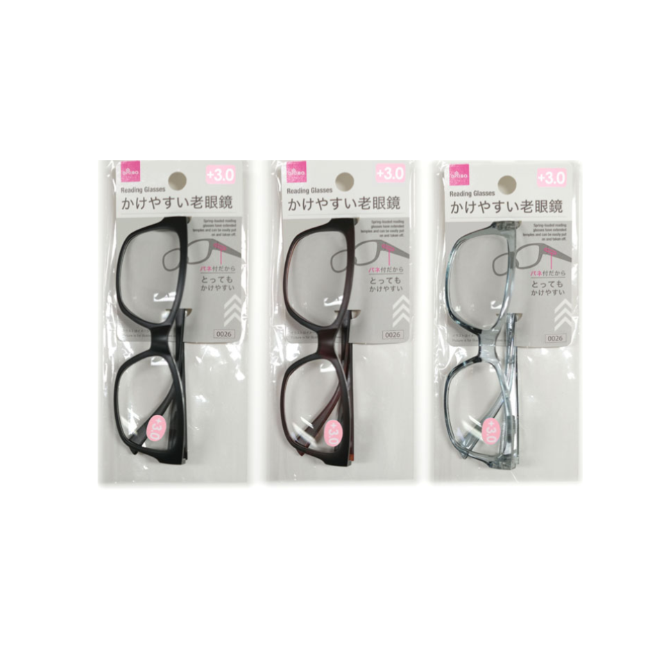 Spring Reading Glasses Boston 3 Degree