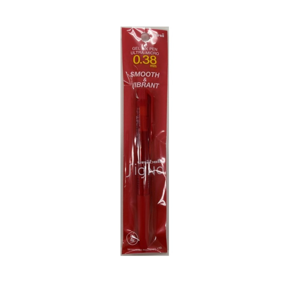 Gel Ink Pen Ultra Micro Red 0.38mm