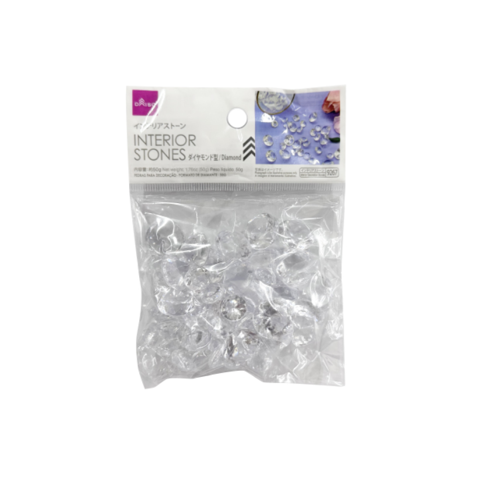 Interior Decoration Stones Diamond 50g