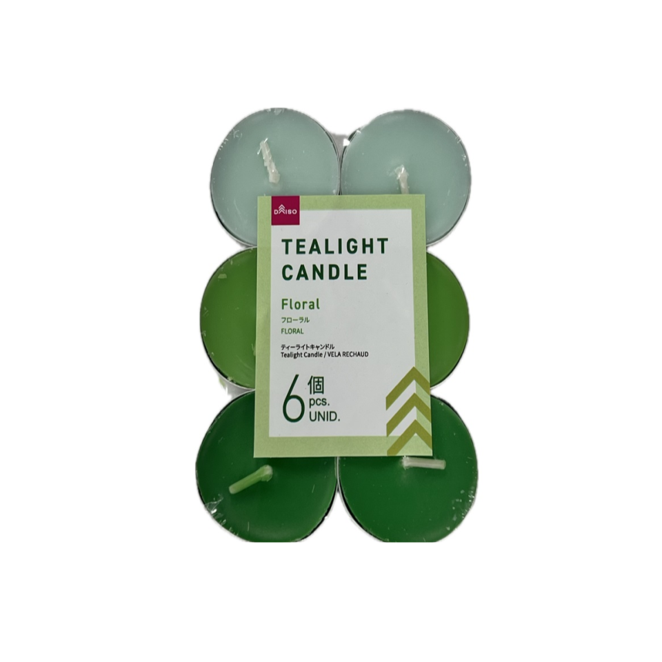 Tealight Candle Floral