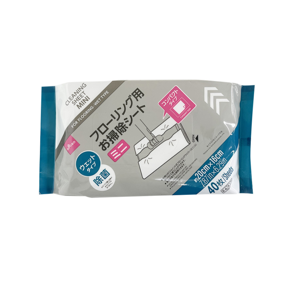 Mini Cleaning Sheet for Flooring Wet Type