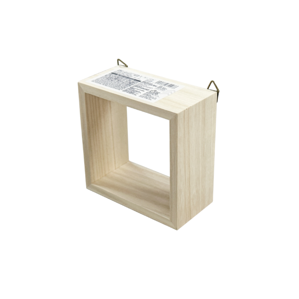 Wooden Wall Interior Square A