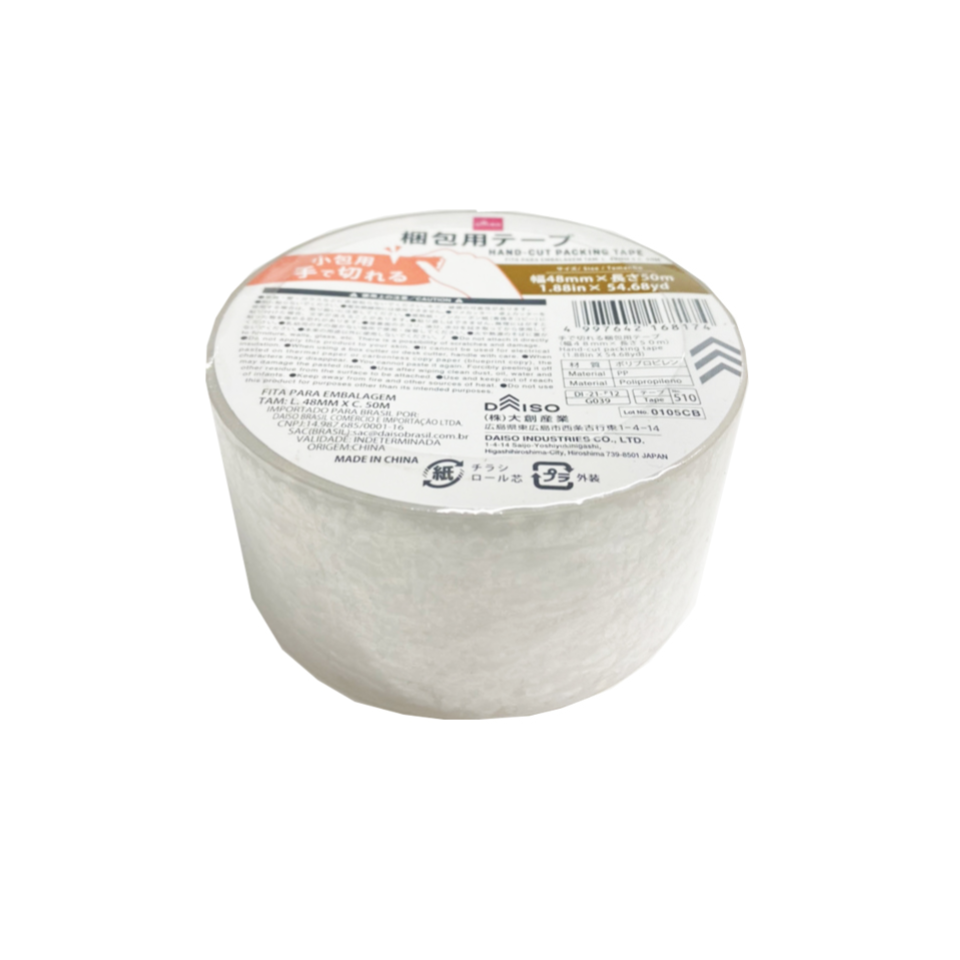 Hand Cut Packing Tape 1.88in x 54.68yd