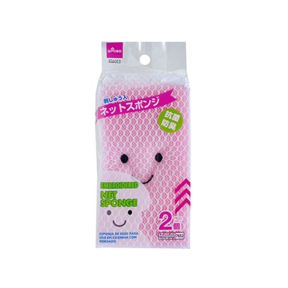Embroidered Net Sponge
