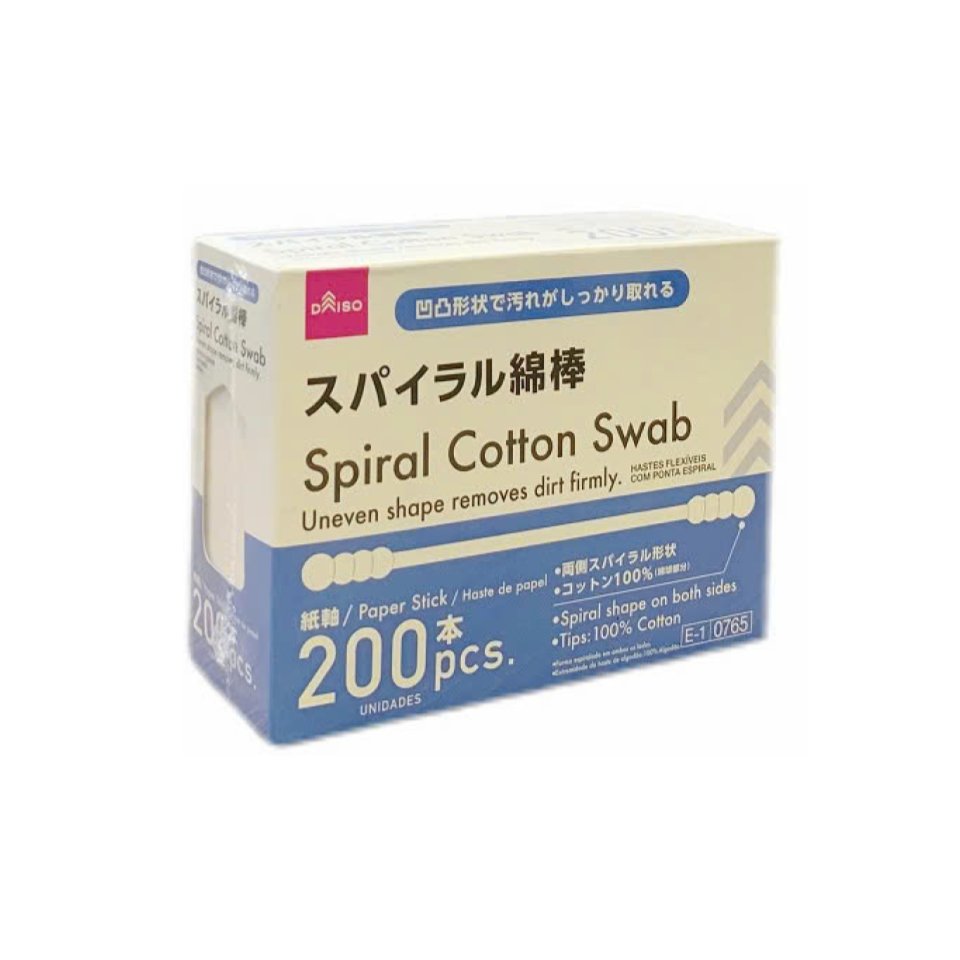 Spiral Cotton Swab 200pcs
