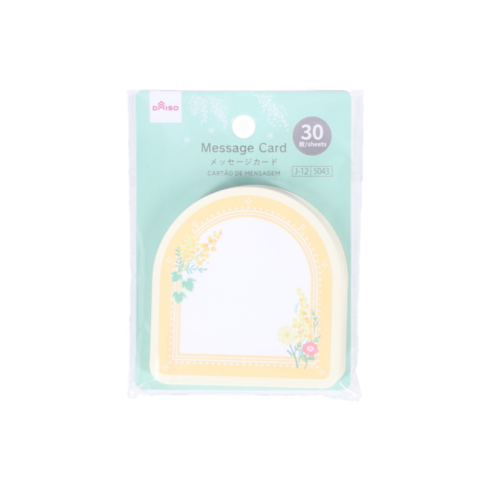 Message Card Mimosa 30sheets