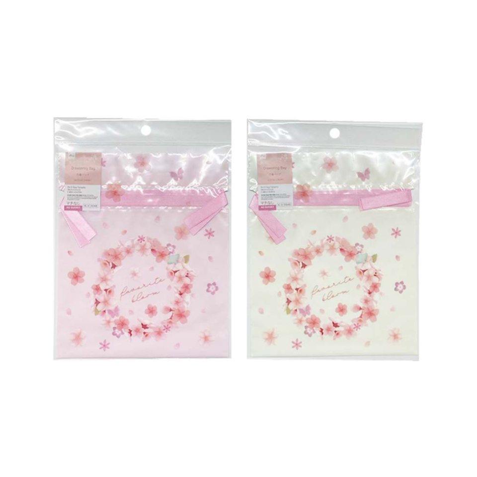 Drawstring Bag Cherry Blossom