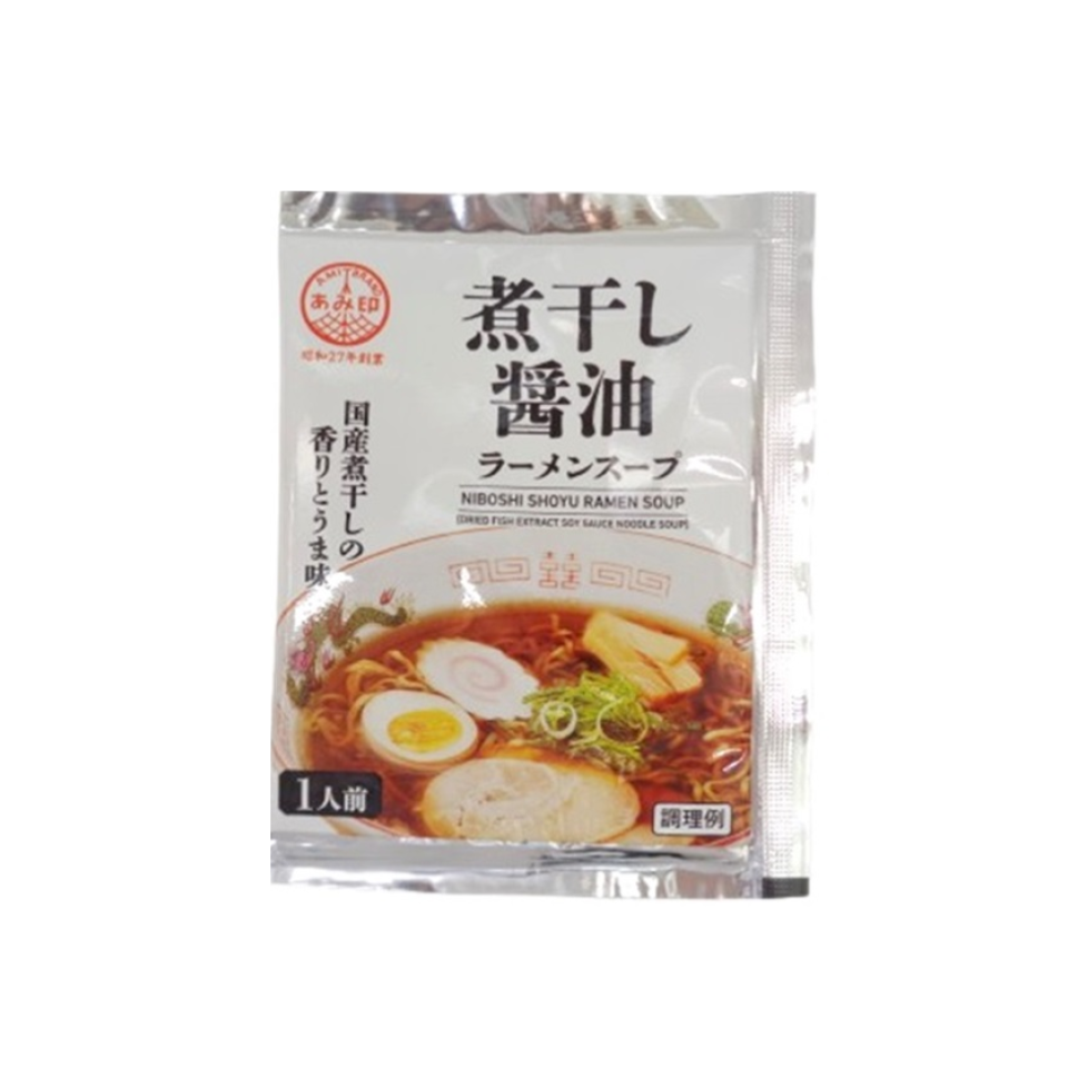 Ami Brand Foods Niboshi Soy Sauce Ramen Soup 54g
