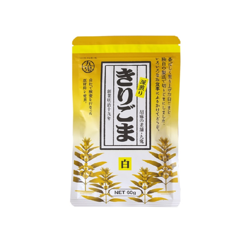 Kuki White Sesame Seeds Aluminum Pack 60g