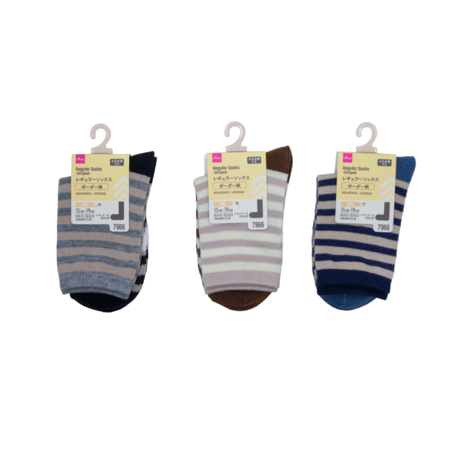 Regular Socks Kids Striped