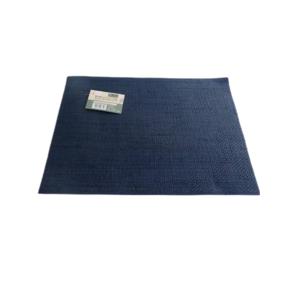 FSC Paper Place Mat Rectangular Navy