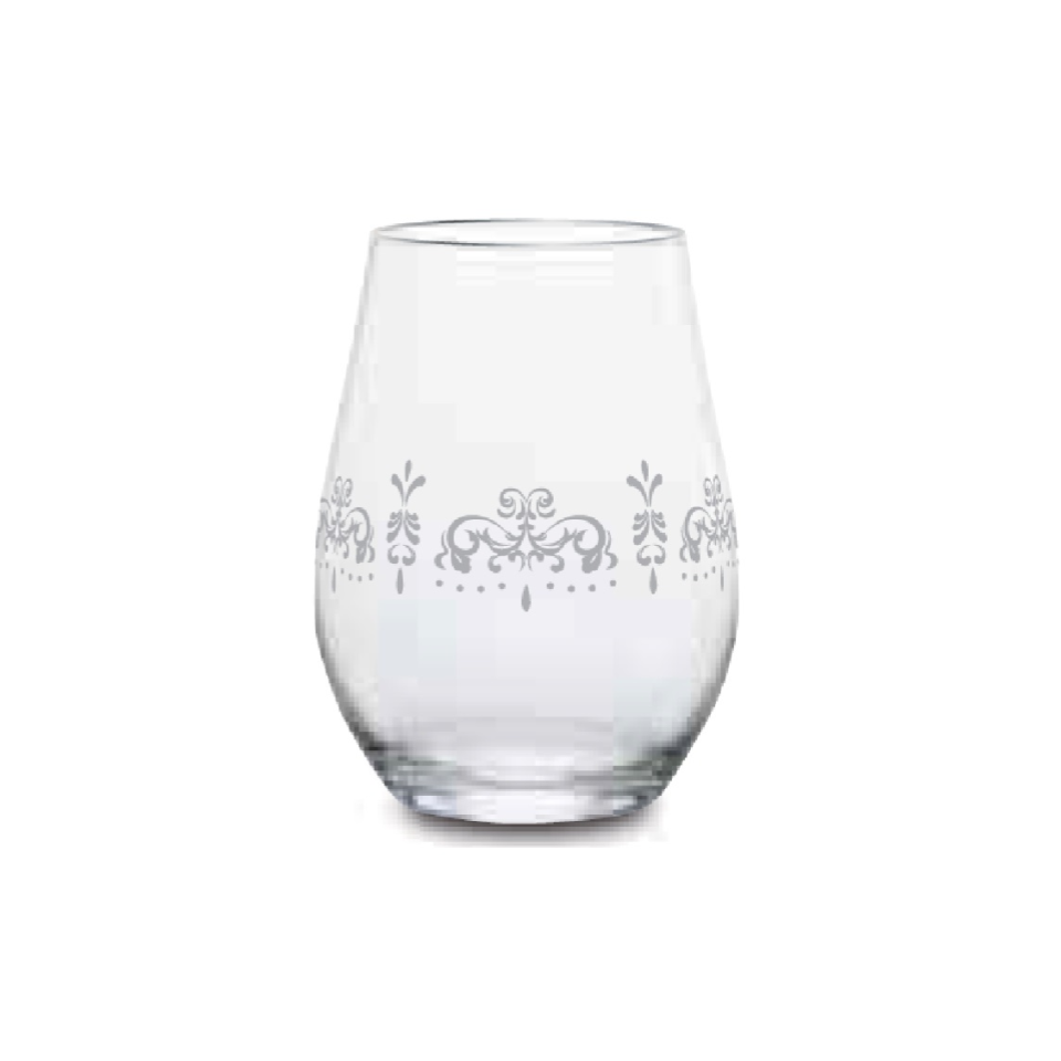 Tumbler Baroque Silver 490ml