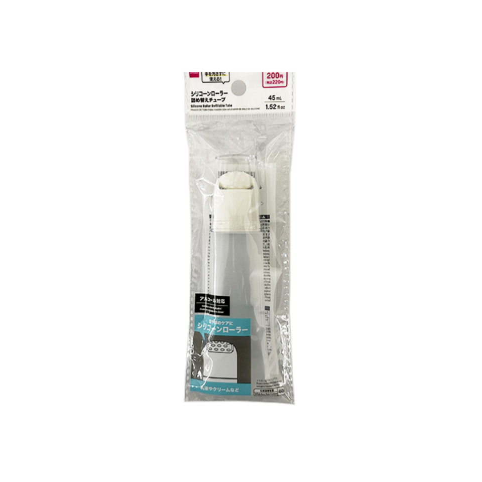 Silicone Roller Refillable Tube 45ml