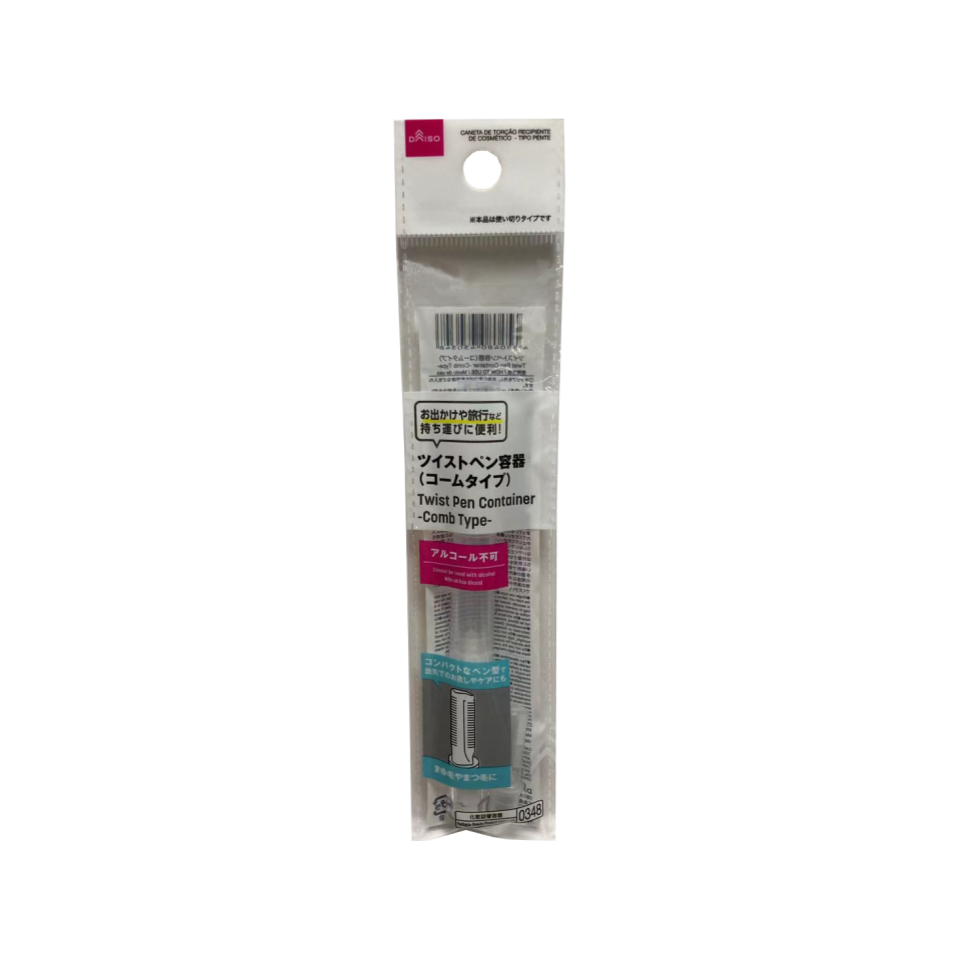 Twist Pen Container Comb Type