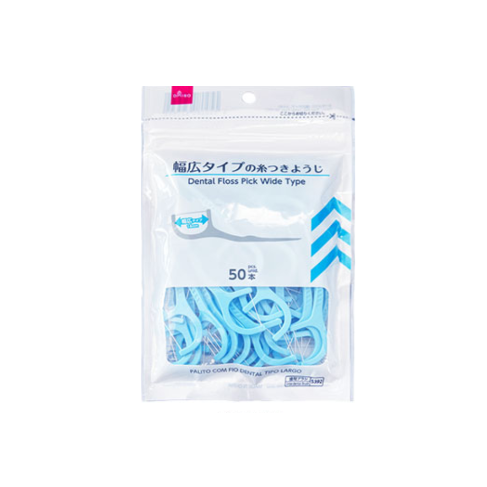 Dental Floss Pick Wide Type