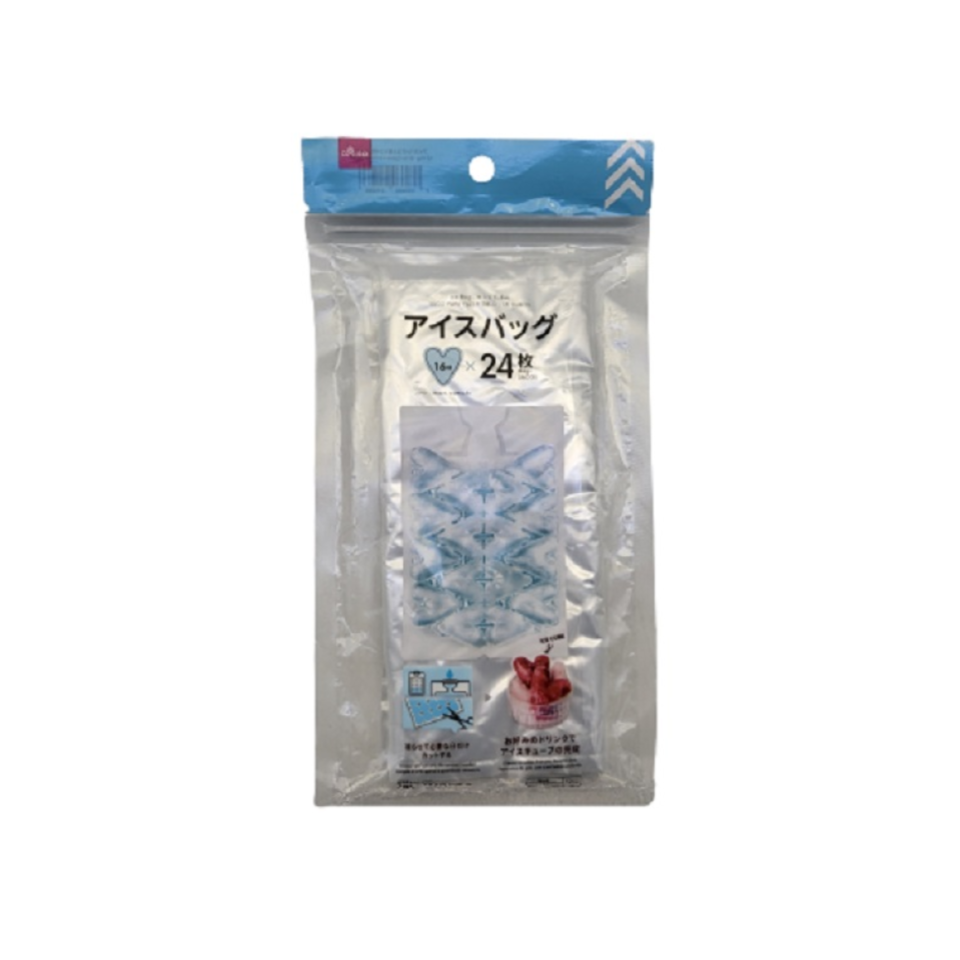 Ice Bag 16 Ice Cubes Heart