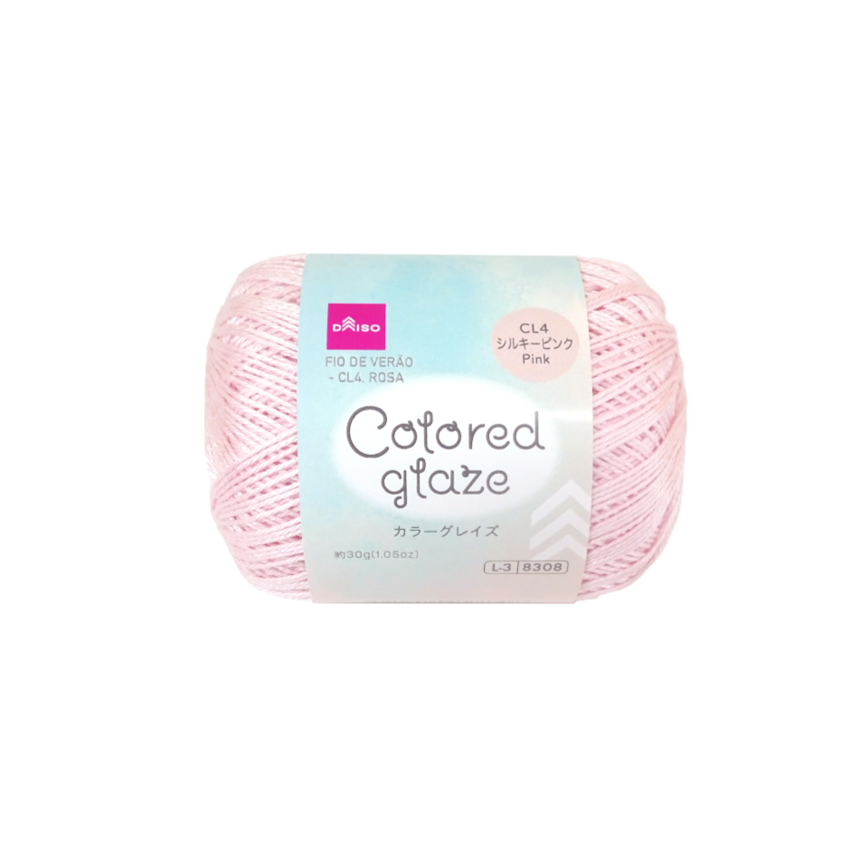 Yarn Colored Glaze Pink
