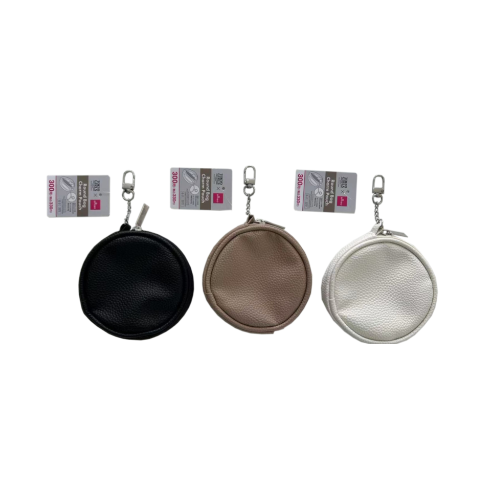 Round Bag Charm Pouch
