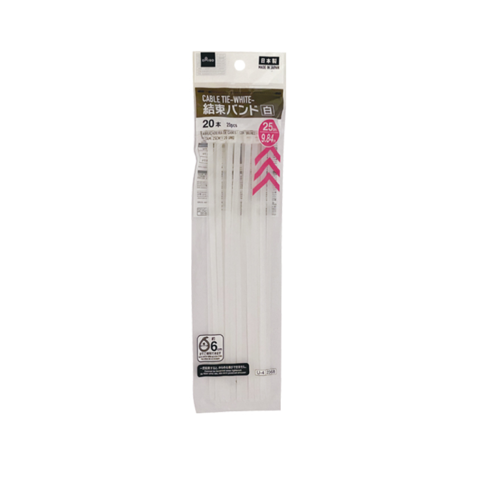 Cable Tie White 20pcs