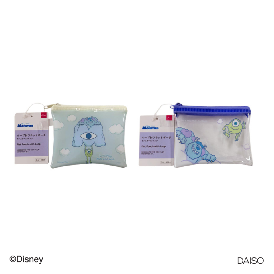Flat Pouch with Loop Monsters Inc