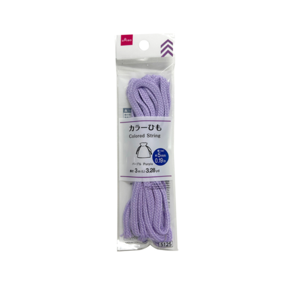 Colored String 5mm x 3m Purple