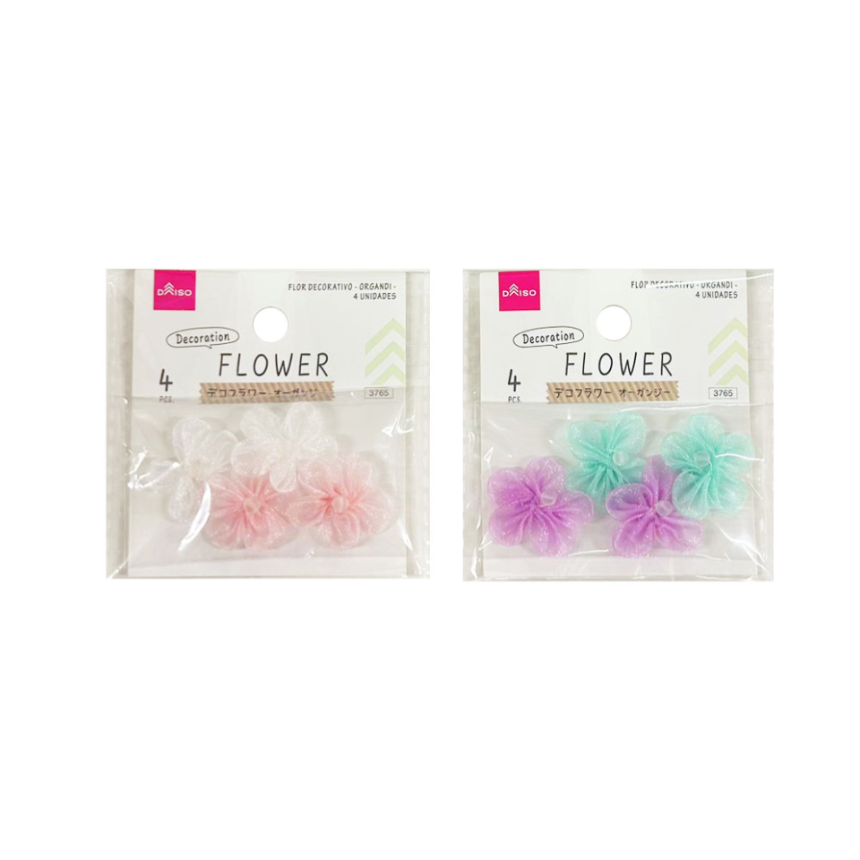 Decoration Flower Organdy