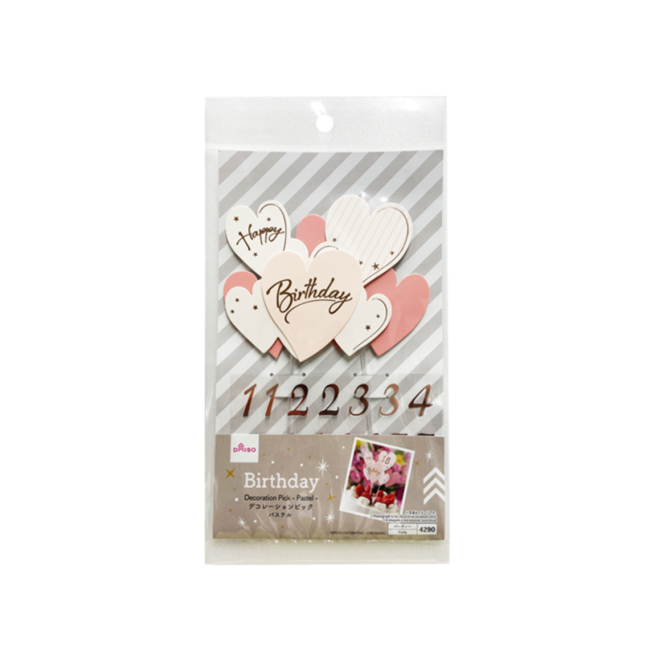 Decoration Pick Pastel