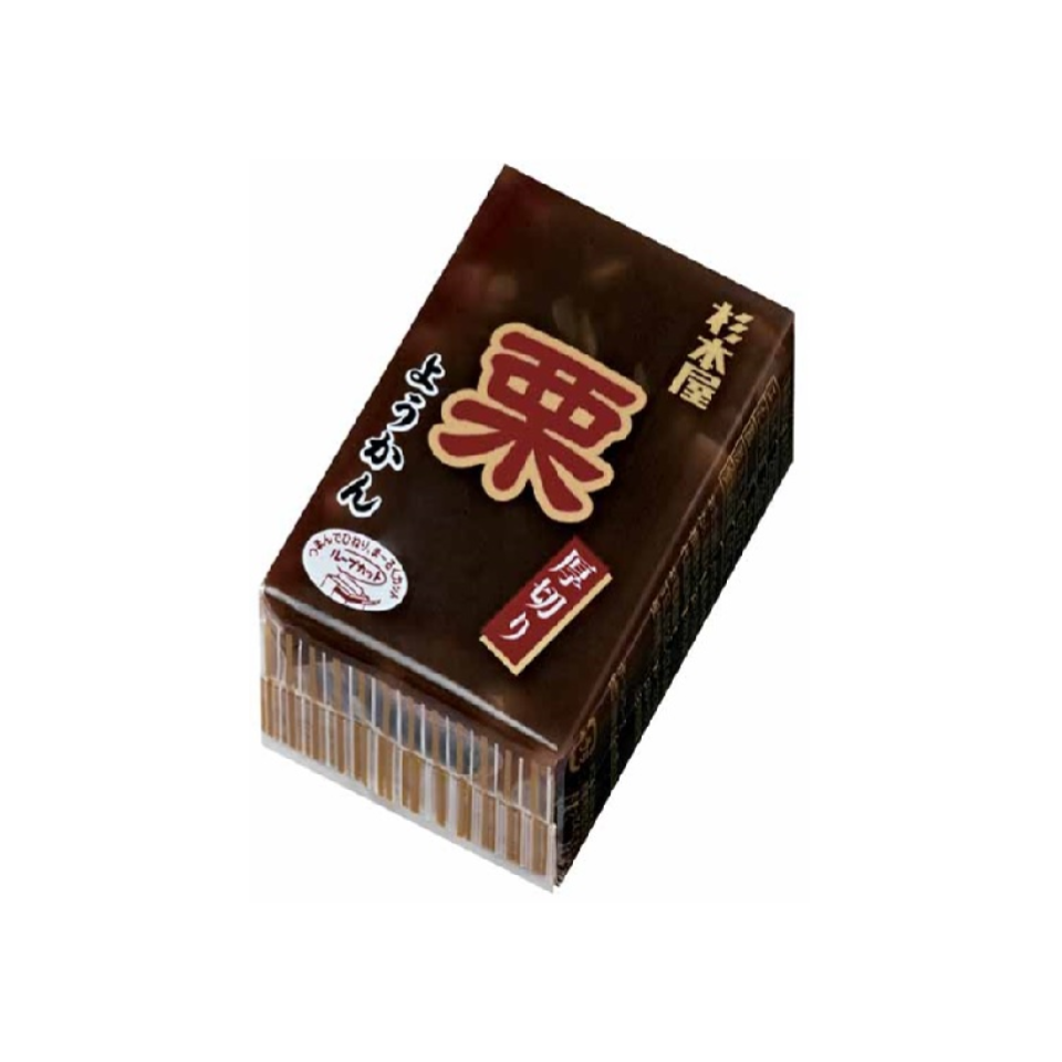 Sugimotoya Atsugiri Yokan Kuri 150g