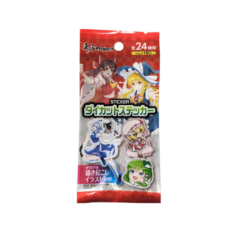 Die-Cut Sticker Touhou Project