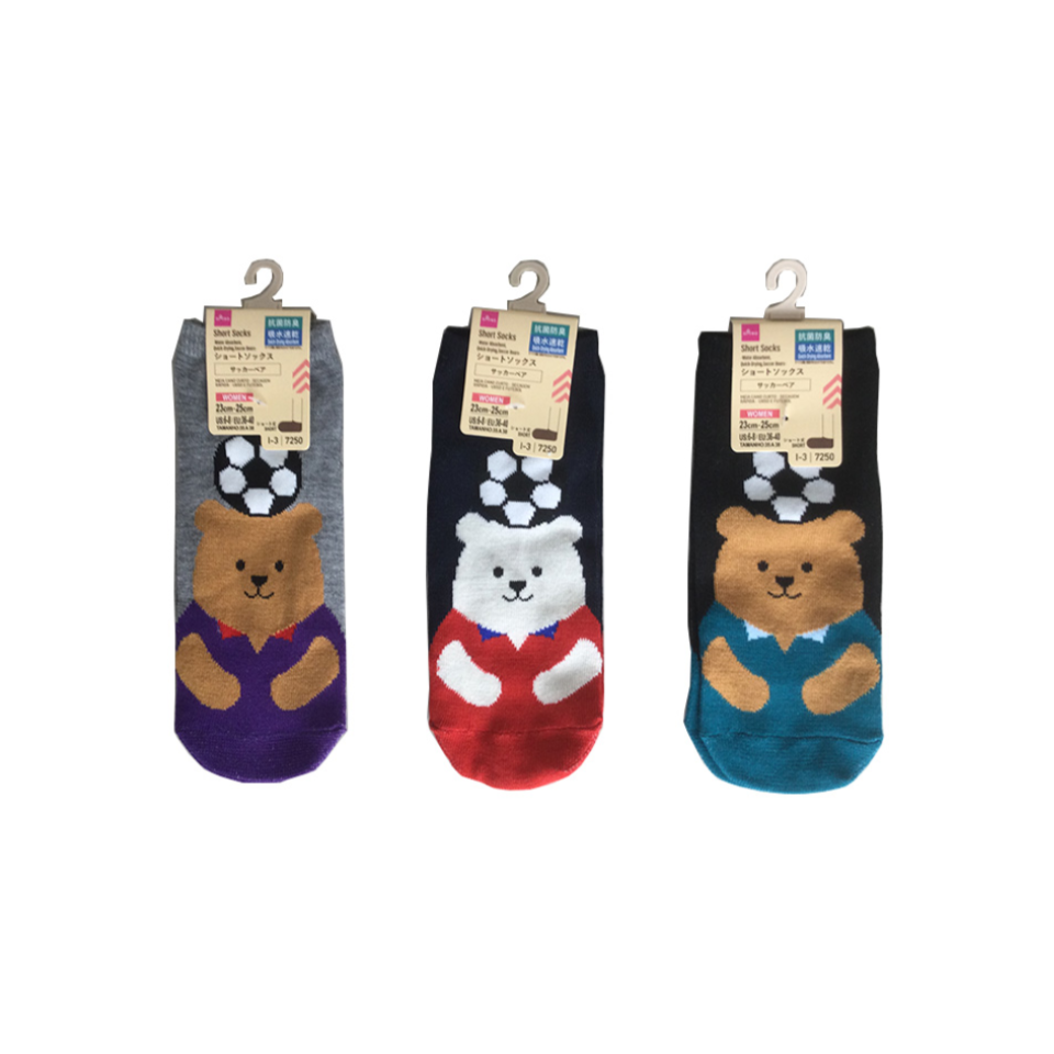 Short Socks Soccer Bears