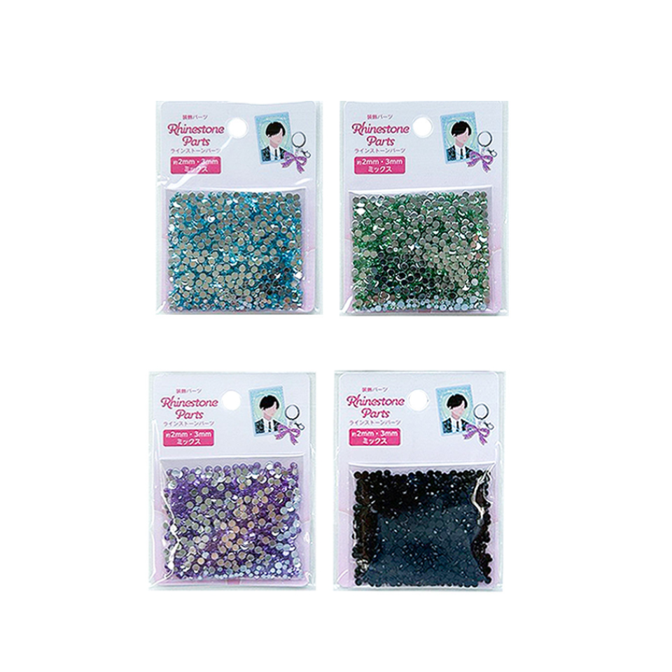 Rhinestone Parts Cool Color 3mm/2mm