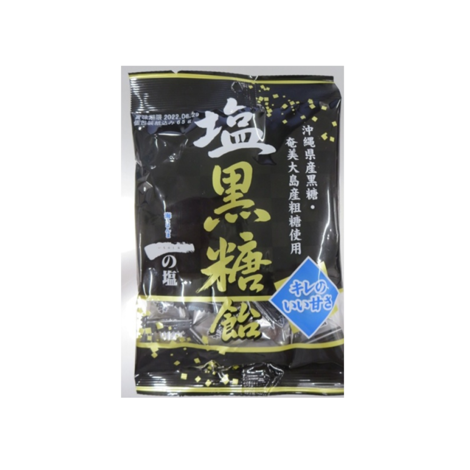 Chikuhō Confectionery Salted Brown Sugar Candy 65g
