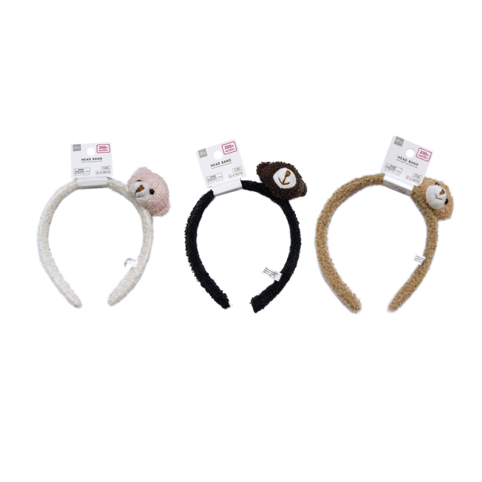 Headband Bear Face