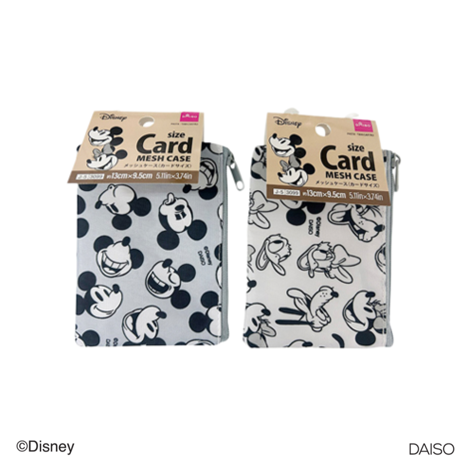 Mesh Case Card Size Mickey and Friends