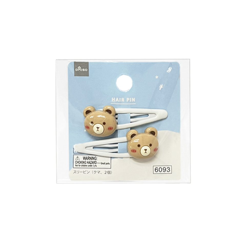 Triangular Hair Pin Bear