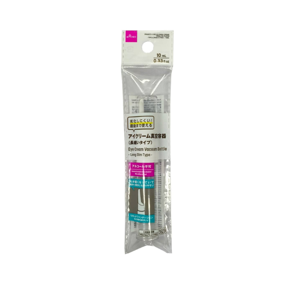 Eye Cream Vacuum Bottle Long Slim Type 10ml