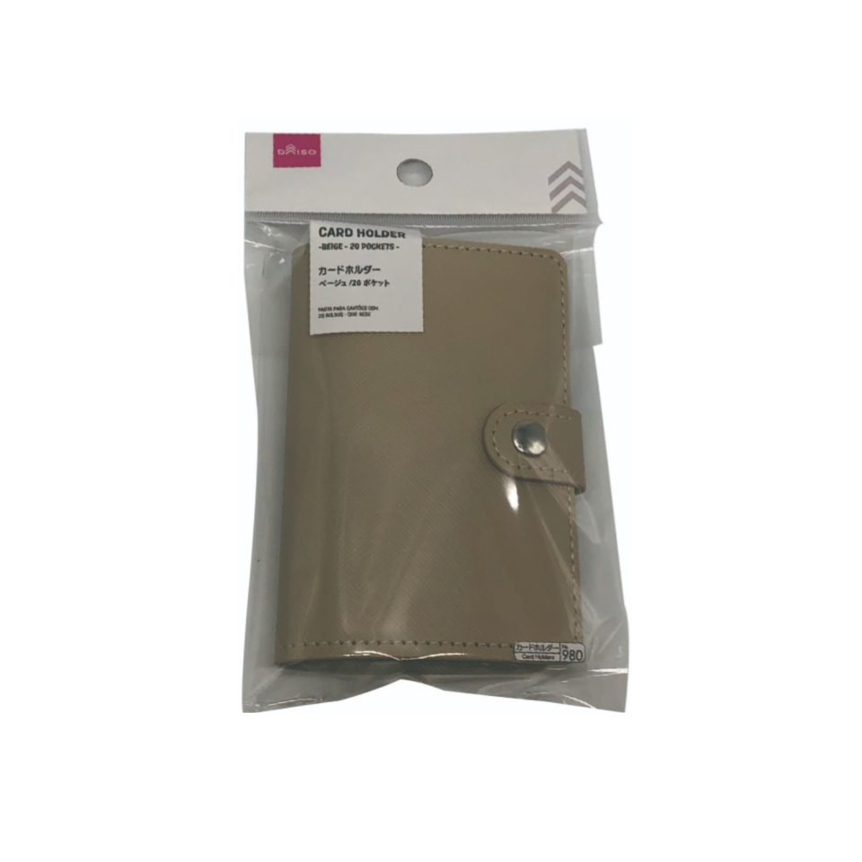 Card Holder Beige