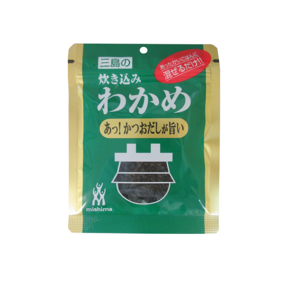 Mishima Foods Mixed Wakame Seaweed Rice Delicious Bonito Broth 18g