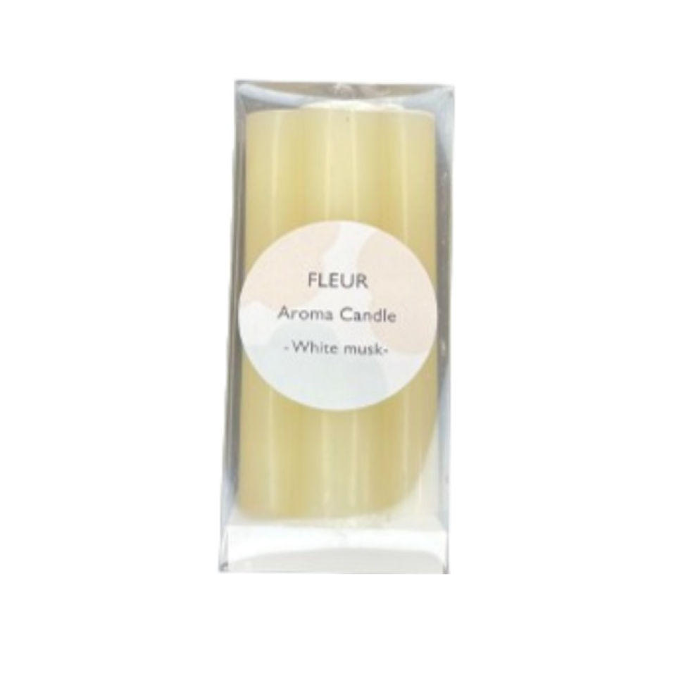 Aroma Candle Fluer White Musk