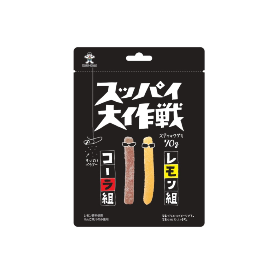 Wantwant Japan Stick Gummy Cola Flavor & Lemon Flavor 70g