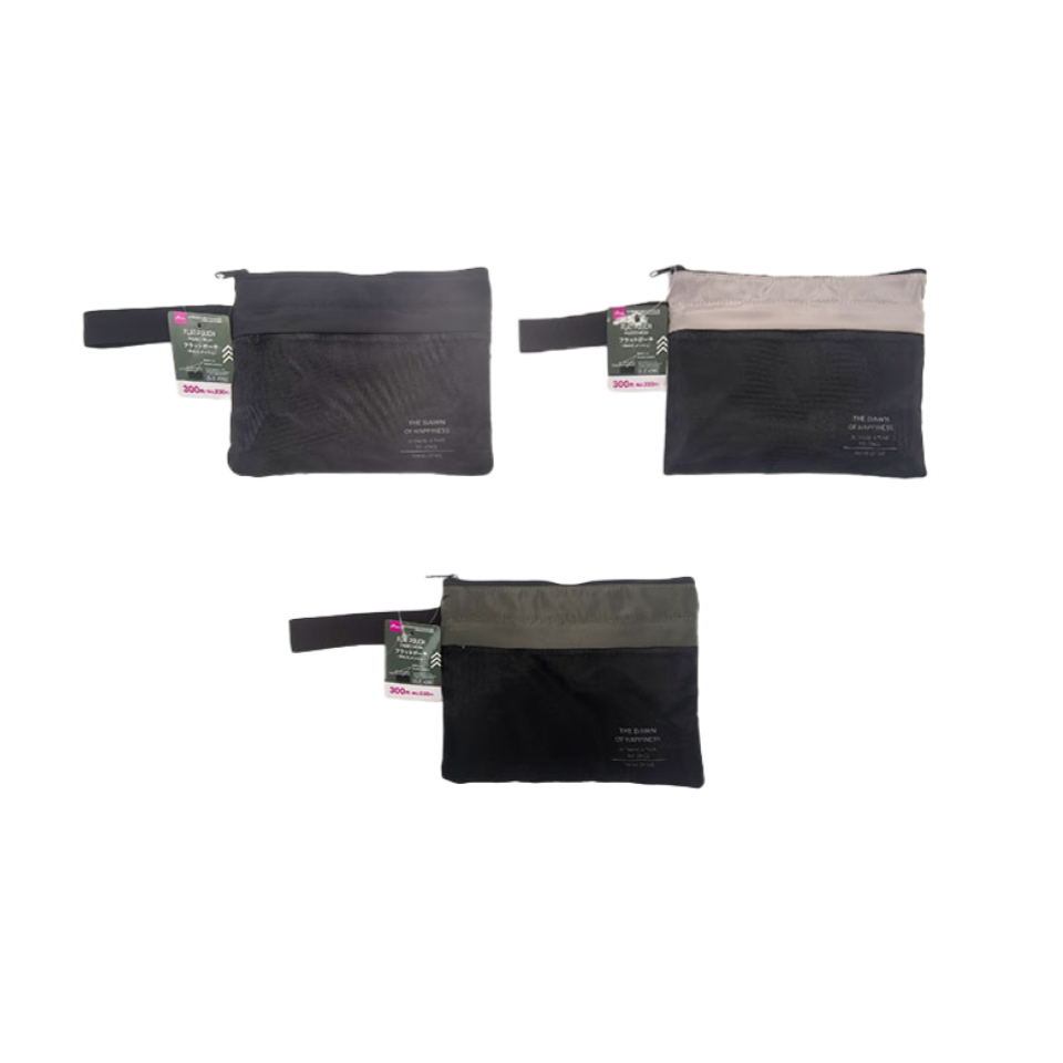 Padded Mesh Flat Pouch