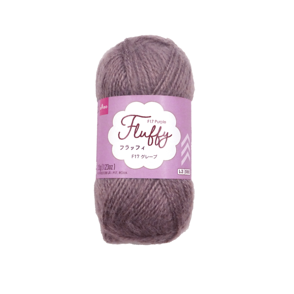 Yarn Fluffy Purple