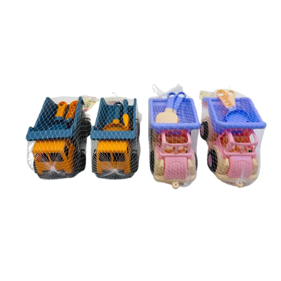 Sand Box Toy Truck Set